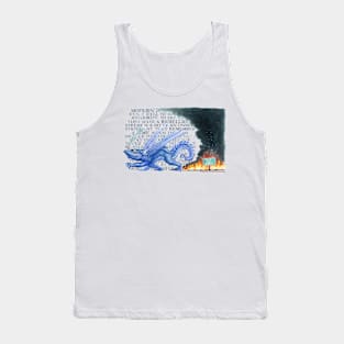 Keep off the Grass! with text Tank Top